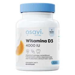 Osavi Witamina D3 4000 IU, kapsułki, 60 szt.