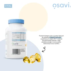 Osavi Witamina D3 4000 IU, kapsułki, 60 szt.