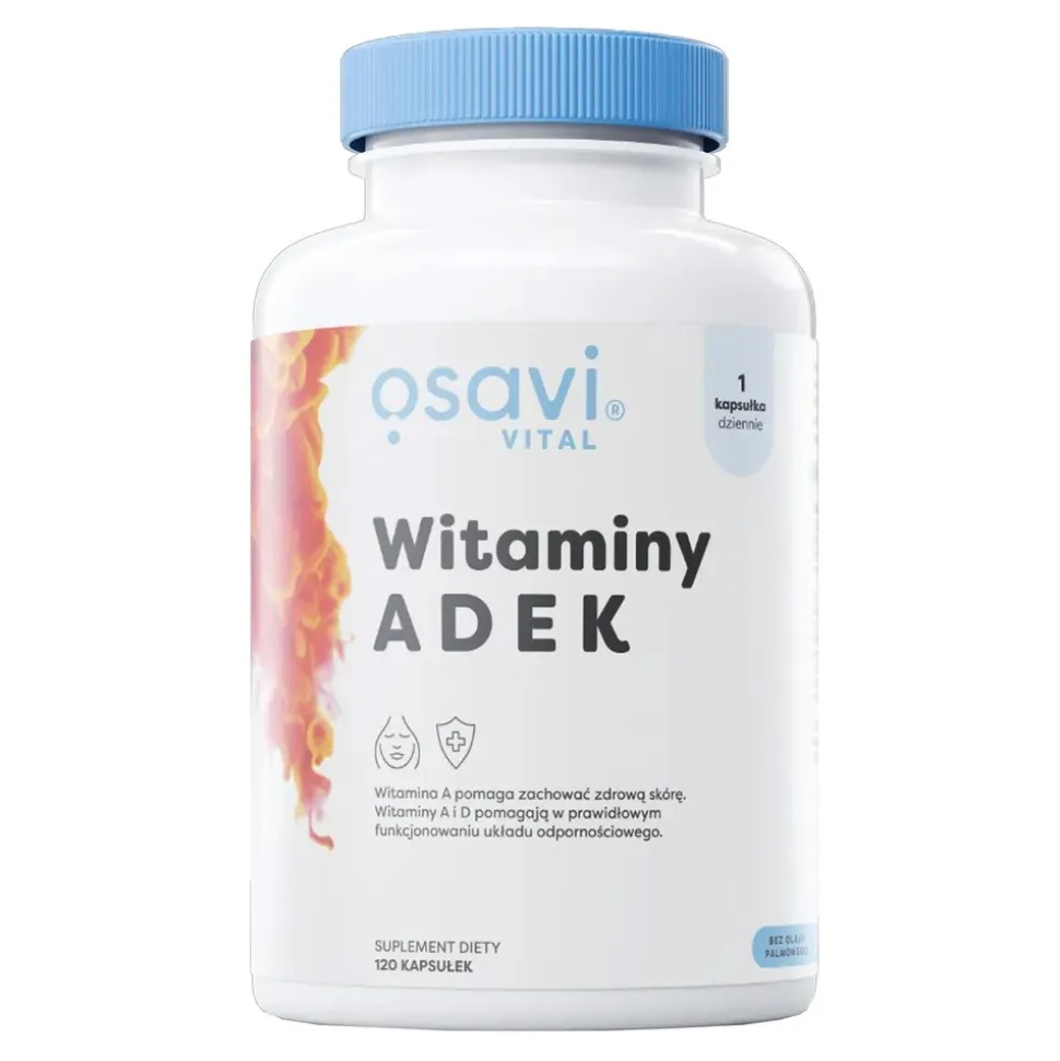 Osavi Witaminy ADEK, kapsułki miękkie, 120 szt.