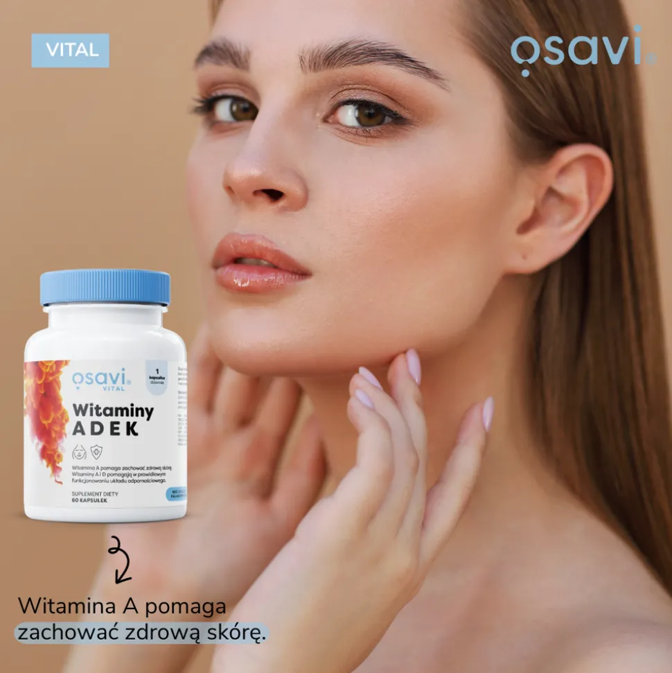 Osavi Witaminy ADEK, kapsułki miękkie, 90 szt.