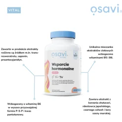 Osavi Wsparcie Hormonalne Kobieta, kapsułki, 30 szt.