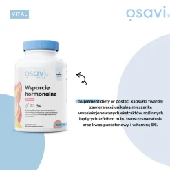 Osavi Wsparcie Hormonalne Kobieta, kapsułki, 60 szt.