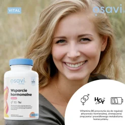 Osavi Wsparcie Hormonalne Kobieta, kapsułki, 60 szt.