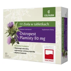Ostropest plamisty, tabletki, 30 szt.