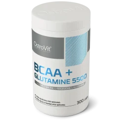 OstroVit BCAA + Glutamine 5500, kapsułki, 300 szt.