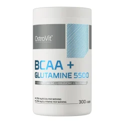 OstroVit BCAA + Glutamine 5500, kapsułki, 300 szt.