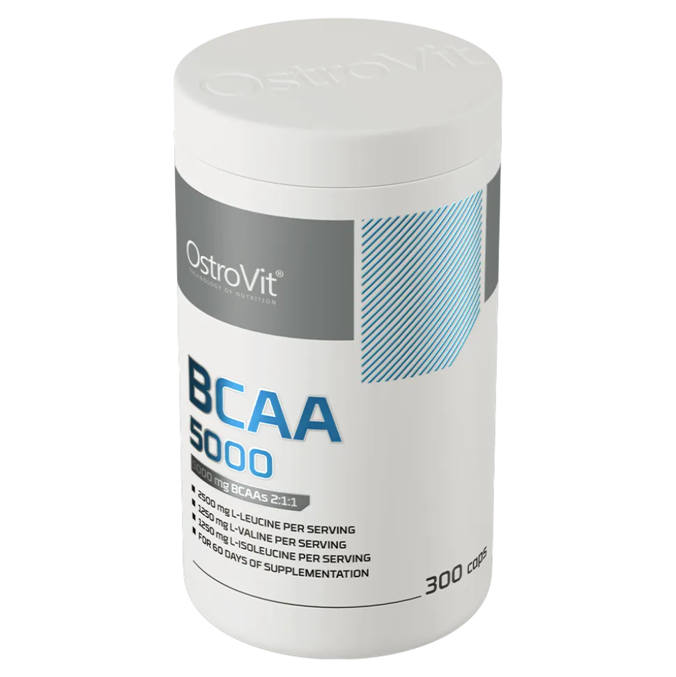 OstroVit BCAA 5000, kapsułki, 300 szt.