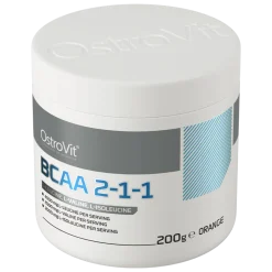 OstroVit BCAA 2-1-1, smak pomarańczowy, proszek, 200 g