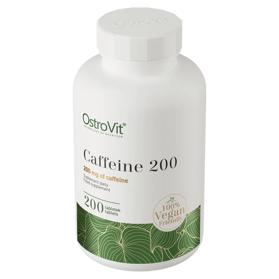 OstroVit Caffeine 200, tabletki, 200 szt.