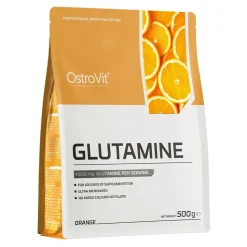 OstroVit Glutamina, proszek, smak pomarańczowy, 500 g