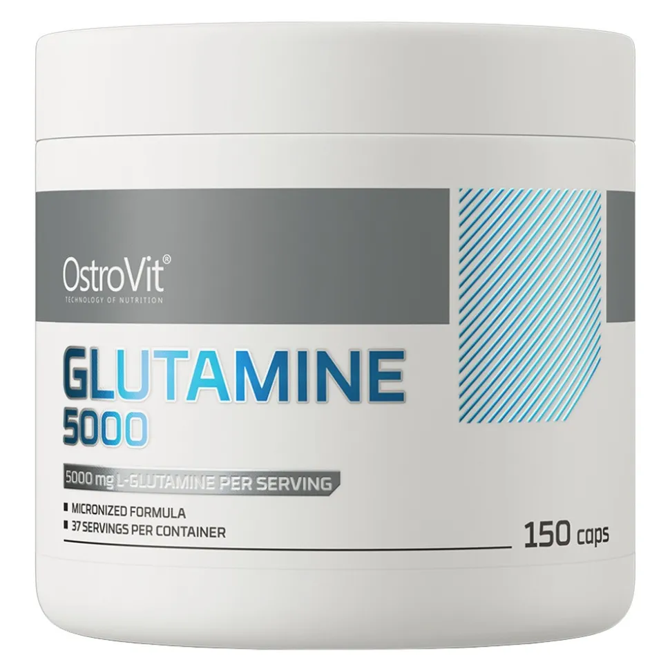 OstroVit Glutamine 5000, kapsułki, 150 szt