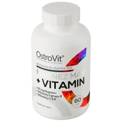 OstroVit Magnez Max + Vitamin, tabletki, 60 szt.
