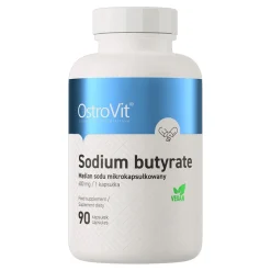 OstroVit Sodium Butyrate Maślan sodu mikrokapsułkowany, kapsułki, 90 szt.