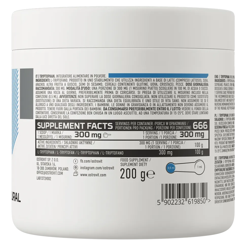 OstroVit Tryptophan, proszek, 200 g