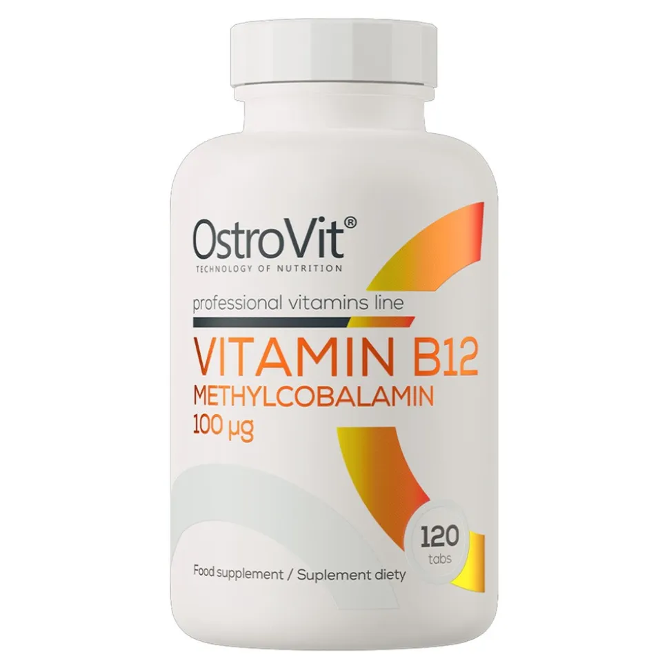 OstroVit Vitamin B12 Methylcobalamin, tabletki, 120 szt.