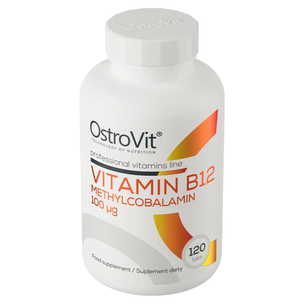 OstroVit Vitamin B12 Methylcobalamin, tabletki, 120 szt.