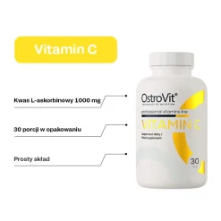 OstroVit Vitamin C, tabletki, 30 szt.