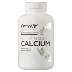 OstroVit Vitamin D3 + K2 Calcium, tabletki, 90 szt.