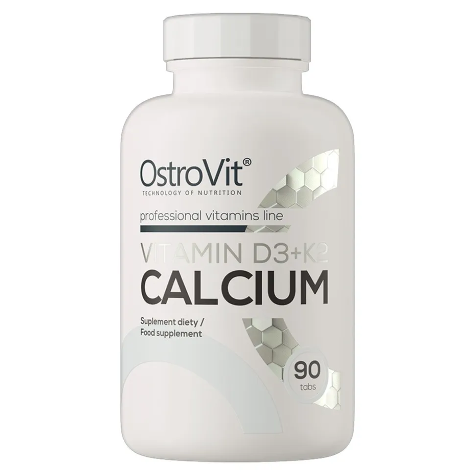 OstroVit Vitamin D3 + K2 Calcium, tabletki, 90 szt.