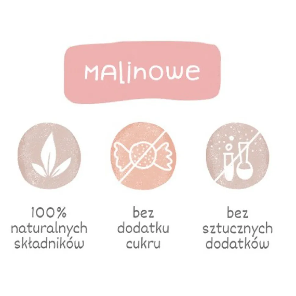 Otolandia Oto Chrupki malinowe, 25 g