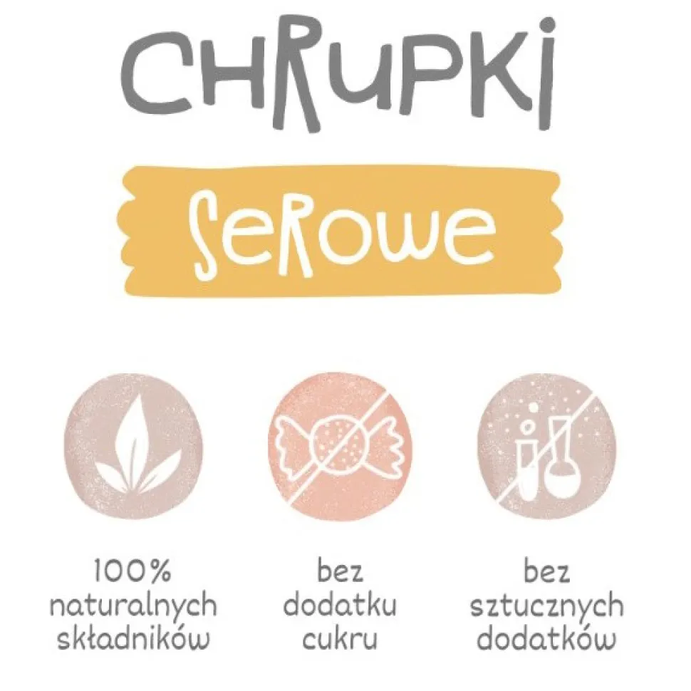 Otolandia Oto Chrupki, serowe, 80 g