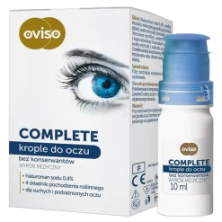 Oviso Complete, krople do oczu bez konserwantów, 10 ml
