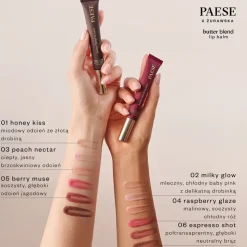 Paese Butter Blend, masełkowy balsam do ust, 03 Peach Nectar, 9 ml