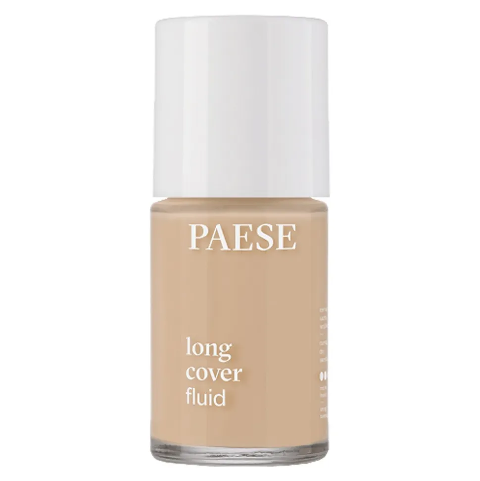 Paese Long Cover Fluid, podkład, 01 light beige, 30 ml