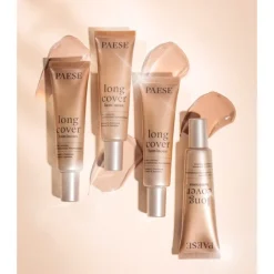 Paese Long Cover Luminous, podkład rozświetlający, 0,5 Ivory, 30 ml