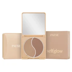 Paese Selfglow, prasowany puder brązujący, medium, 6 g
