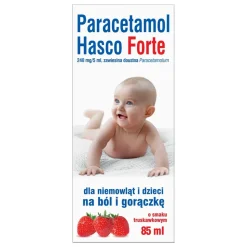Paracetamol  Hasco Forte, 240 mg/5 ml, zawisina doustna, 85 ml