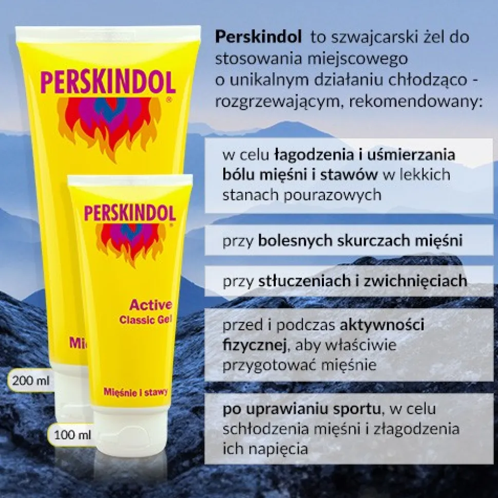 Perskindol Active Classic Gel, żel, 200 ml
