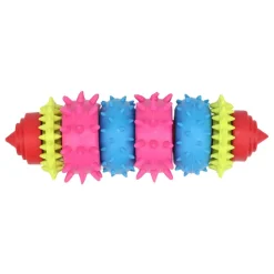 Pet Nova Denttoy Superdental Spikey Ring Bone, zabawka dla psa z gumy termoplastycznej, aromat miętowy, 16 cm, 1 szt.