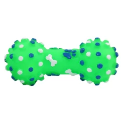 Pet Nova Hantel z wypustkami, winylowa zabawka dla psa, 10,5 cm, 1 szt.