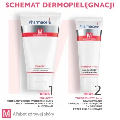 Pharmaceris M Tocoreduct Forte, preparat zmniejszający istniejące rozstępy i blizny poporodowe, 75 ml
