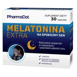 PharmaDot Melatonina Extra, kapsułki, 30 szt.