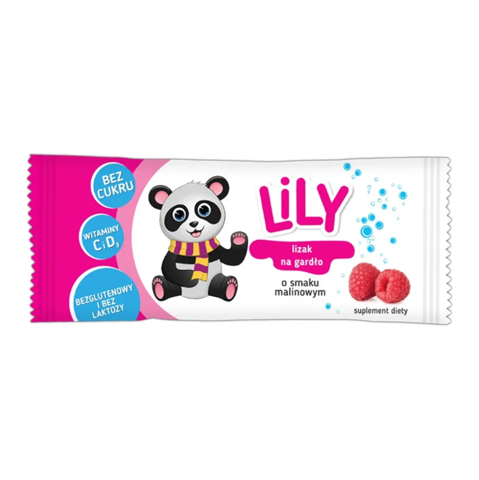 7pharma, Lily, Lizak na kaszel i ból gardła, 8 g