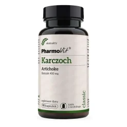 Pharmovit Karczoch Artichoke Ekstrakt 400 mg, kapsułki, 90 szt.