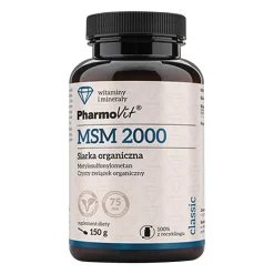 Pharmovit MSM 2000 Siarka organiczna, proszek, 150 g