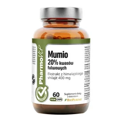 Pharmovit Mumio 20% kwasów fulwowych, kapsułki, 60 szt.