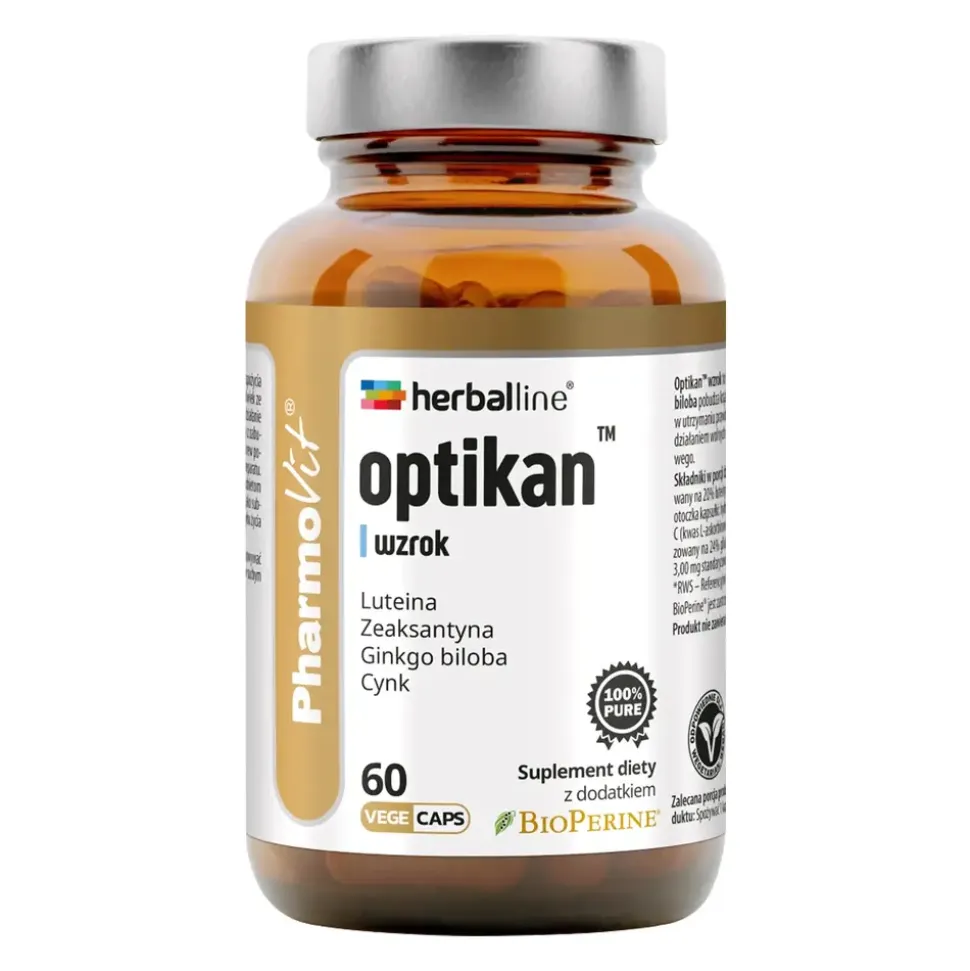 Pharmovit Optikan wzrok, kapsułki, 60 szt.