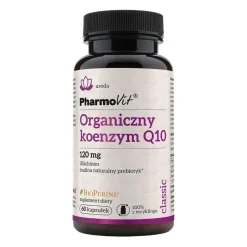 Pharmovit Organiczny koenzym Q10, 120 mg, kapsułki, 60 szt.