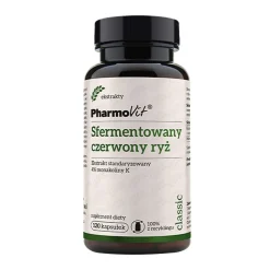 Pharmovit Sfermentowany Czerwony ryż, kapsułki, 120 szt.