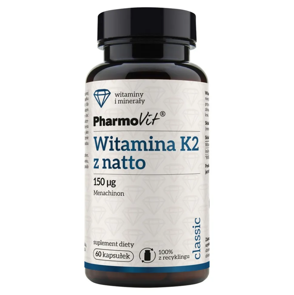 Pharmovit Witamina K2 z natto, kapsułki, 60 szt.