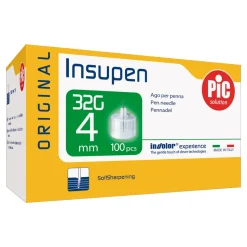 PiC Insupen, igły do penów insulinowych, 31G x 5 mm, 100 szt.