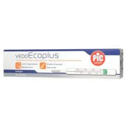 PiC VedoEco Plus, termometr lekarski szklany, bezrtęciowy, 1 szt.