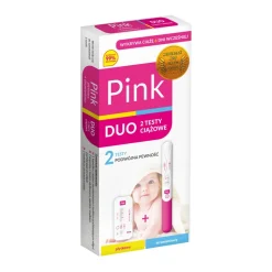Pink Duo, podwójny test ciążowy (płytkowy + strumieniowy), 2 szt.