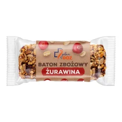 Plan by DOZ, Baton zbożowy, żurawina, 40 g