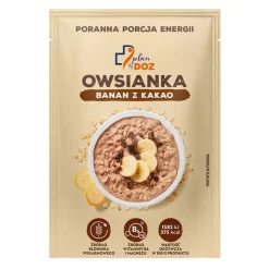 Plan by DOZ, Owsianka banan z kakao, 45 g