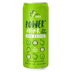 Plan by DOZ Power Drink Ginseng, 100% Natural, napój gazowany, 250 ml